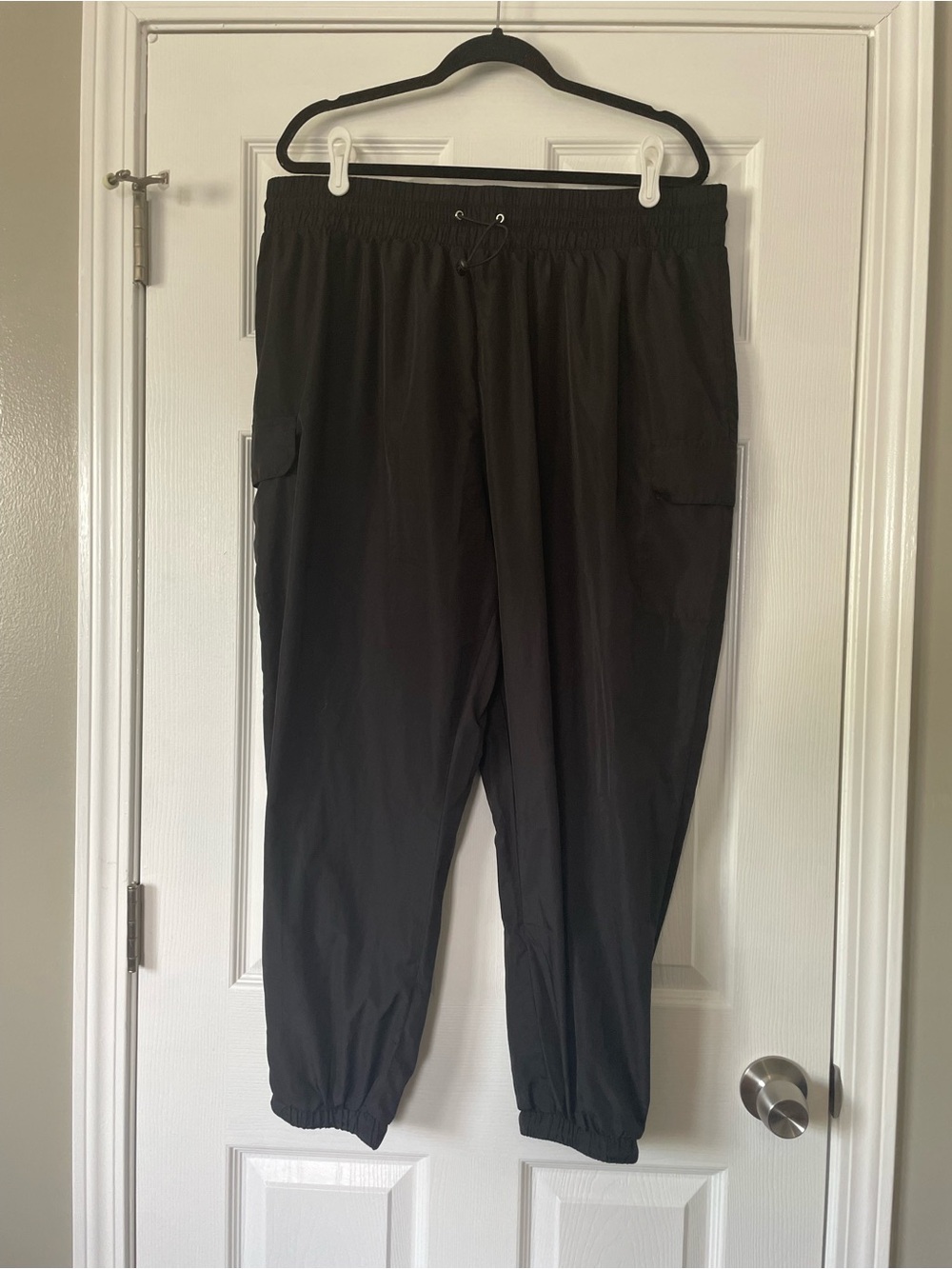 Rue+ Elastic Waist Cargo Jogger Pants
